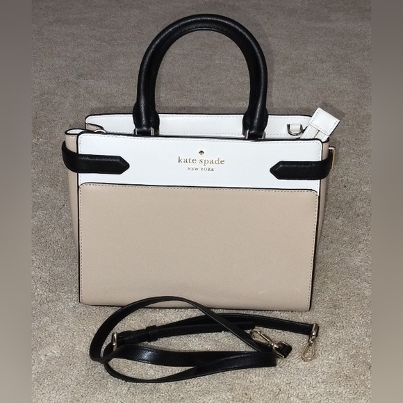 Kate Spade Staci Medium Leather Satchel Handbag. Used In...